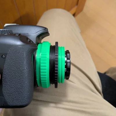 Ngàm chuyển đổi Canon EF sang Nikkor M39 (Thiết kế in 3D)