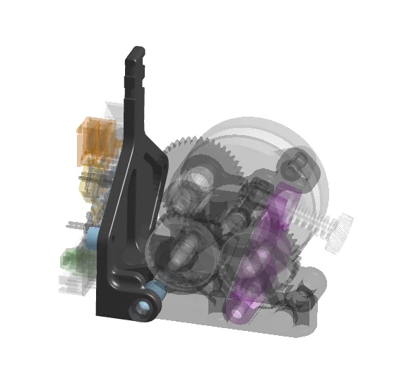 Ngàm gắn EBB36 bên hông cho ProtoXtruder - Image 1