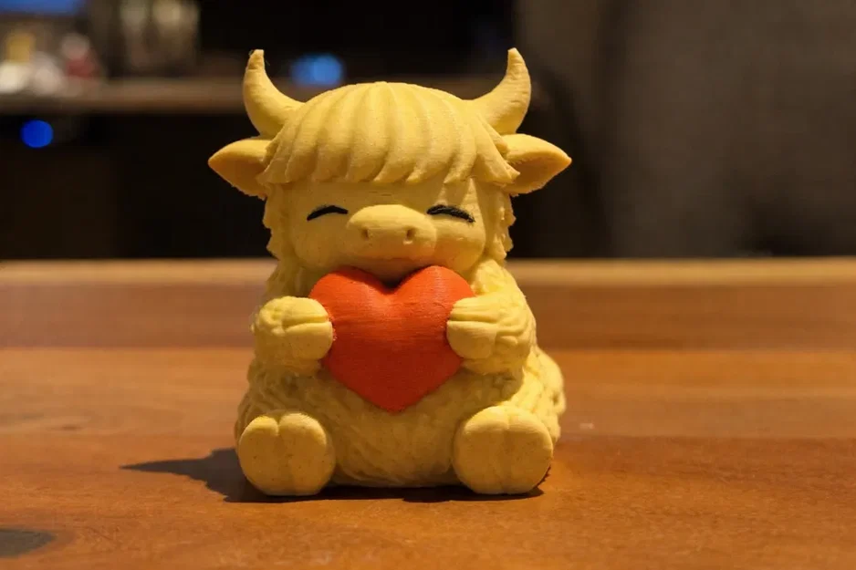 Chú bò Highland ấm áp ôm trái tim - Image 2