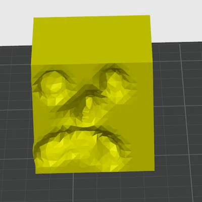 Mô hình Pan Mietek - Đồ chơi in 3D khối mặt biểu cảm độc đáo