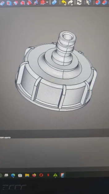 Đầu nối chuyển đổi vòi nước cho bồn chứa 1000L (3D Printing) - Image 1