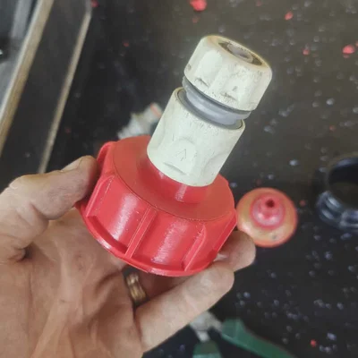 Đầu nối chuyển đổi vòi nước cho bồn chứa 1000L (3D Printing)