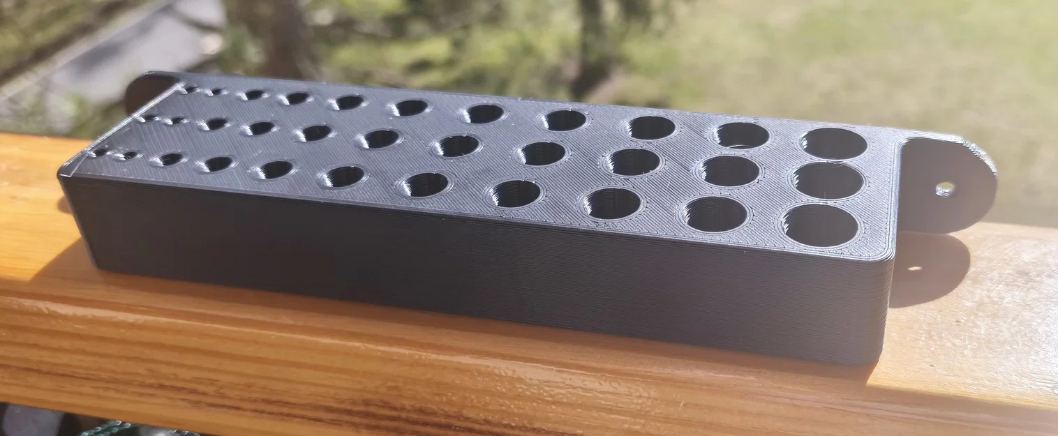 Giá treo mũi khoan gắn tường thông minh - Dễ dàng in 3D - Image 1