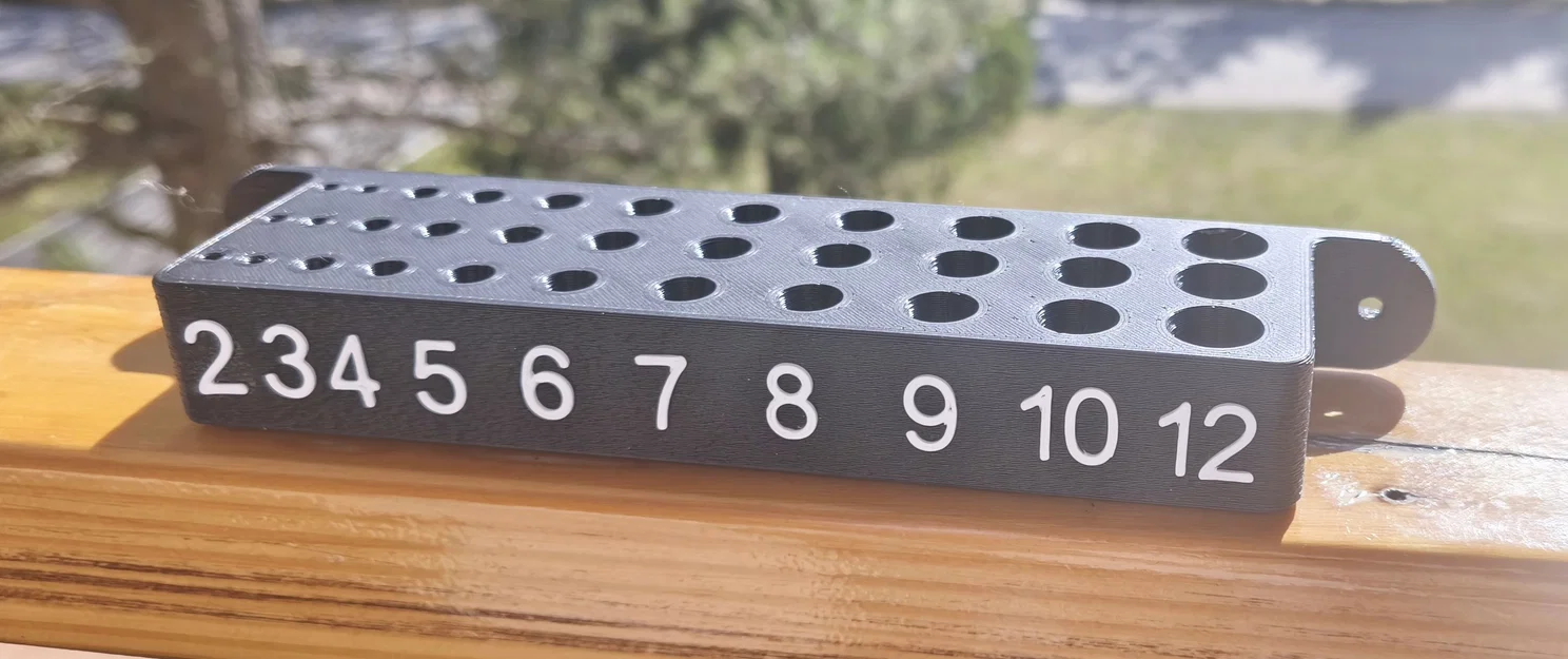 Giá treo mũi khoan gắn tường thông minh - Dễ dàng in 3D - Image 5