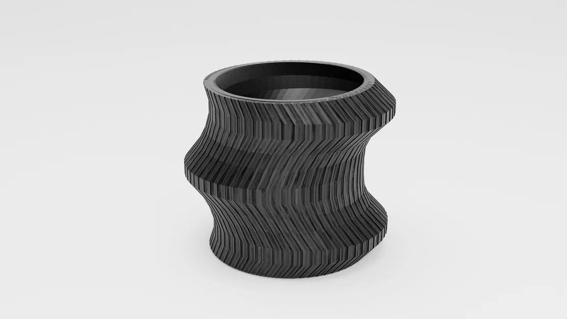 Ống cắm bút họa tiết lốp xe độc đáo - File in 3D đẹp - Image 1