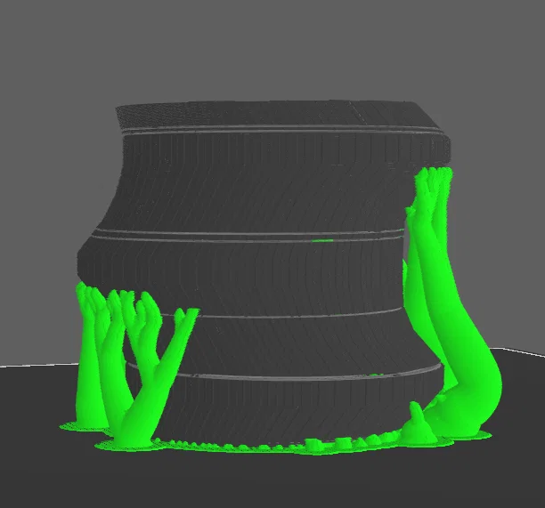 Ống cắm bút họa tiết lốp xe độc đáo - File in 3D đẹp - Image 2