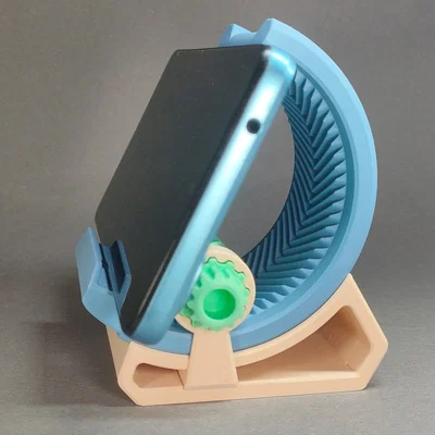 Giá đỡ điện thoại cơ khí (Geared Phone Stand)
