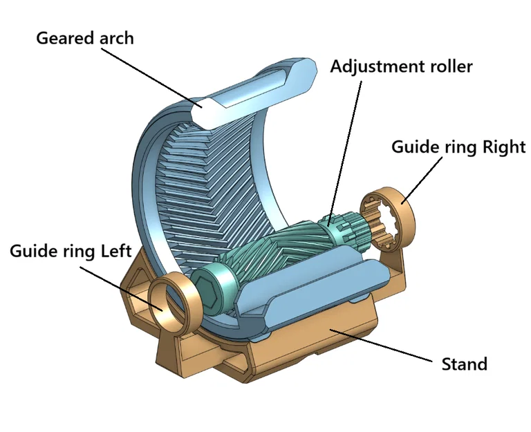 Giá đỡ điện thoại cơ khí (Geared Phone Stand) - Image 7