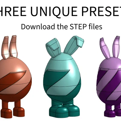 Trứng phục sinh xoắn ốc Parametric