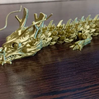 Bộ sưu tập mô hình Rồng và Kỳ nhông in 3D độc đáo