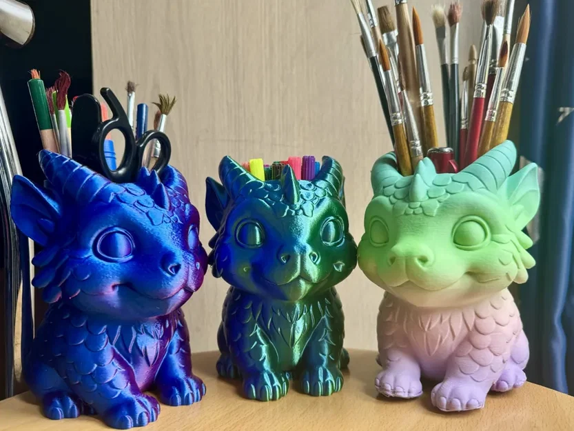 Bộ sưu tập mô hình Rồng và Kỳ nhông in 3D độc đáo - Image 7