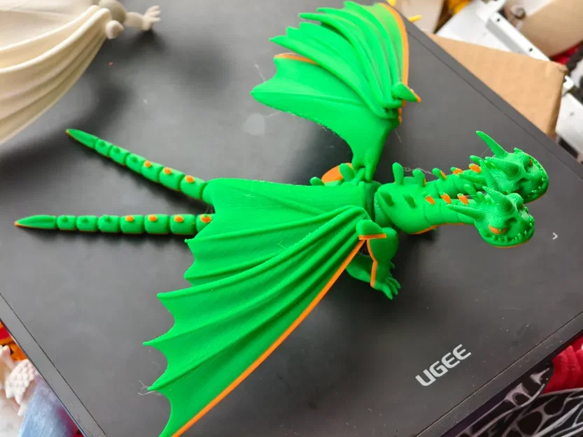 Bộ sưu tập mô hình Rồng và Kỳ nhông in 3D độc đáo - Image 8