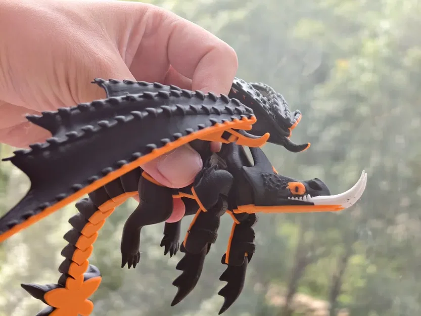 Bộ sưu tập mô hình Rồng và Kỳ nhông in 3D độc đáo - Image 15