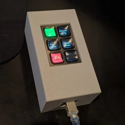 Hộp Treo Tường Cho Stream Deck Module 6 Nút