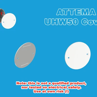 Nắp đậy cho hộp âm tường UHW50