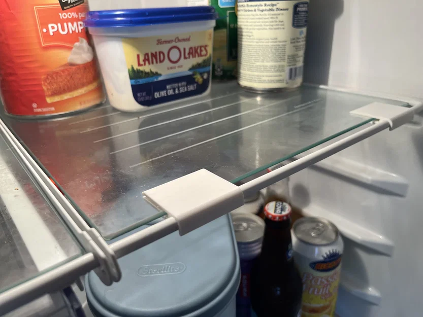 Kẹp cố định kệ tủ lạnh (Fridge Shelf Support) giúp kệ chắc chắn hơn - Image 2