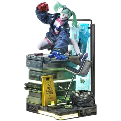 Mô hình 3D Rebecca trong Cyberpunk: Edgerunners đầy chi tiết