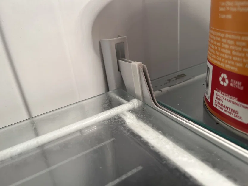 Giải pháp in 3D sửa chữa thanh đỡ kệ tủ lạnh GE bị gãy - Image 1