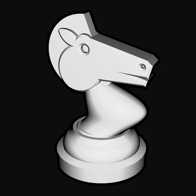 Bộ mô hình 3D cờ vua cổ điển Classic Chess Set cho người đam mê - Image 2