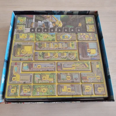 Bộ Khay / Hộp Tổ Chức Linh Kiện Cho Board Game Foundations of Metropolis