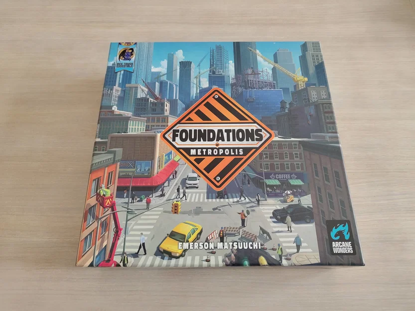 Bộ Khay / Hộp Tổ Chức Linh Kiện Cho Board Game Foundations of Metropolis - Image 4