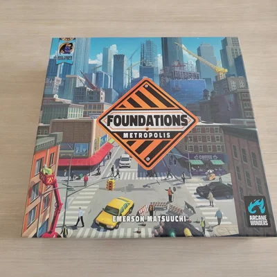 Bộ Khay / Hộp Tổ Chức Linh Kiện Cho Board Game Foundations of Metropolis