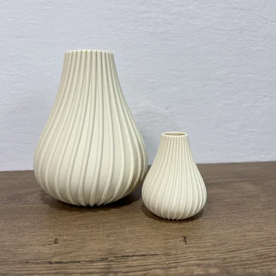 Mẫu bình hoa trang trí 3D hiện đại, thiết kế tinh tế