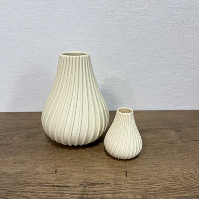 Mẫu bình hoa trang trí 3D hiện đại, thiết kế tinh tế