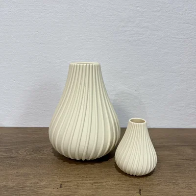 Mẫu bình hoa trang trí 3D hiện đại, thiết kế tinh tế