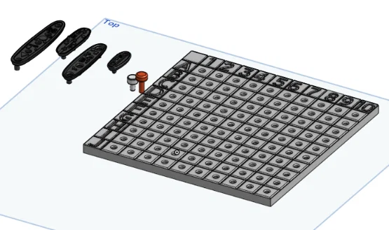 Mô hình trò chơi Battleship (Trận chiến tàu chiến) - Image 1