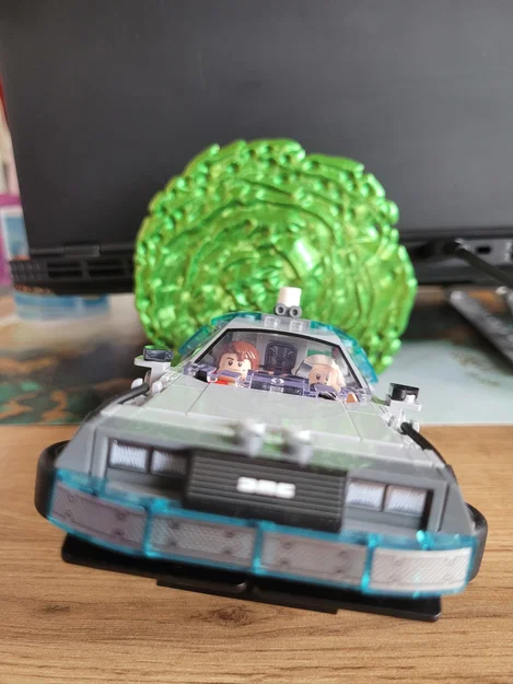 Giá đỡ cổng không gian 3D cho LEGO DeLorean 77256 - Image 1