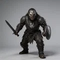 Mô hình chiến binh Uruk-hai (LotR) in 3D chi tiết - Thumbnail 1