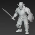 Mô hình chiến binh Uruk-hai (LotR) in 3D chi tiết - Thumbnail 2
