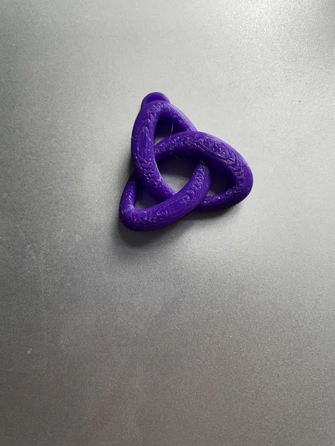 Mô hình 3D: Celtic Knot - Mặt dây chuyền Trinity - Image 3