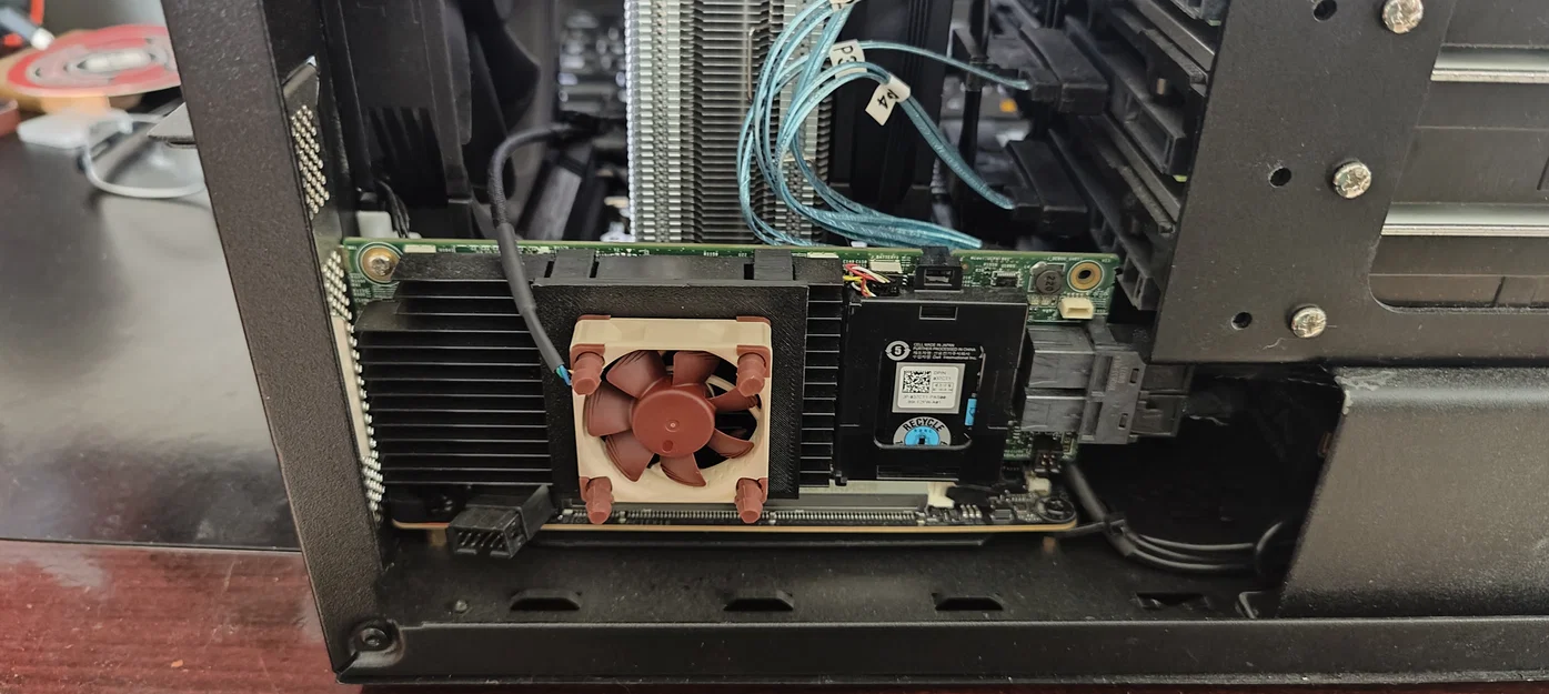 Giá đỡ quạt 40mm cho card Dell H730/H330 PERC RAID - Image 4