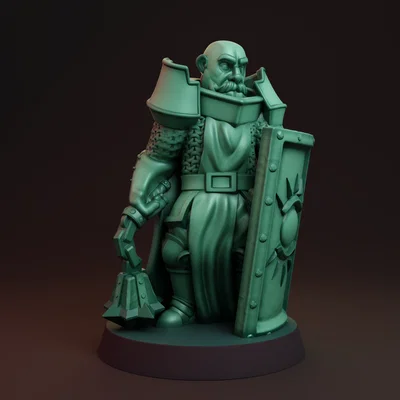 Mô hình Inquisitor guardian in FDM không cần support