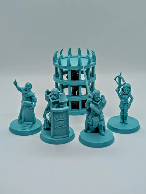 Mô hình Inquisitor guardian in FDM không cần support - Image 3