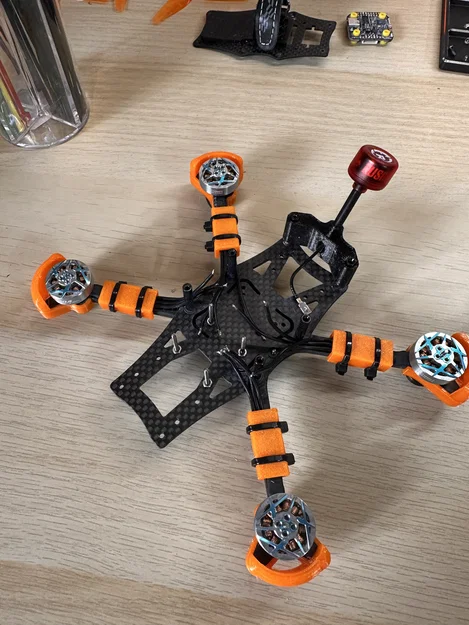 Bộ bảo vệ dây motor cho khung FPV iFlight AOS 3.5 (Motor Wire Guards) - Image 2