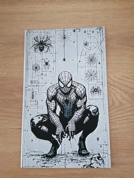 Mẫu tranh in 3D Hue Forge Spider-Man nghệ thuật siêu chi tiết - Image 1