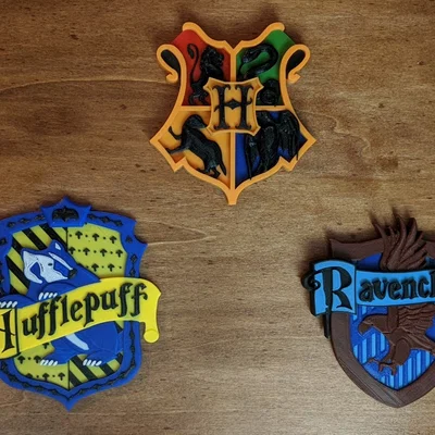 Mô hình khiên nhà Gryffindor Harry Potter in 3D đa sắc (MMU)