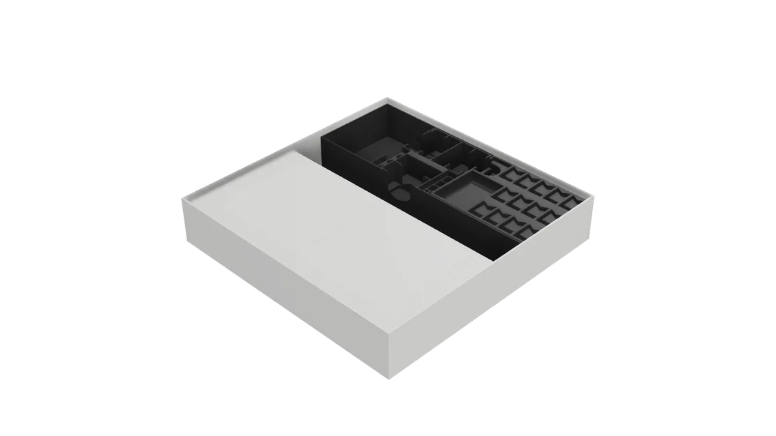 Khay sắp xếp linh kiện board game Bomb Busters (3D Printable) - Image 1