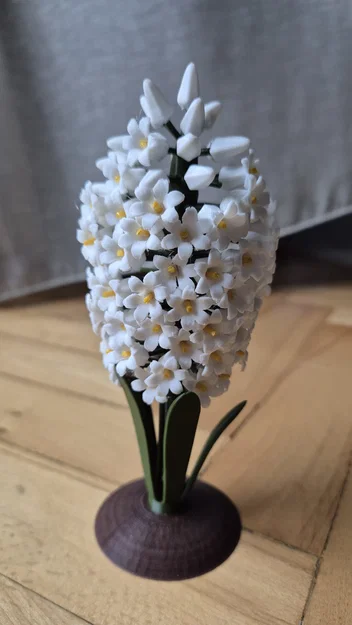 Mô hình 3D hoa dạ lan hương (Hyacinth) - Image 1