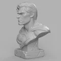 Mô hình Man of Steel - Tượng bán thân siêu anh hùng (File STL in 3D) - Thumbnail 2