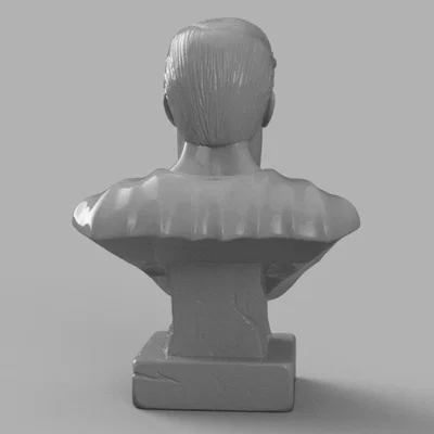 Mô hình Man of Steel - Tượng bán thân siêu anh hùng (File STL in 3D)