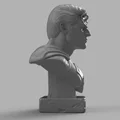 Mô hình Man of Steel - Tượng bán thân siêu anh hùng (File STL in 3D) - Thumbnail 4