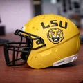 Mô hình mũ bảo hiểm bóng bầu dục LSU Tigers - Thumbnail 1