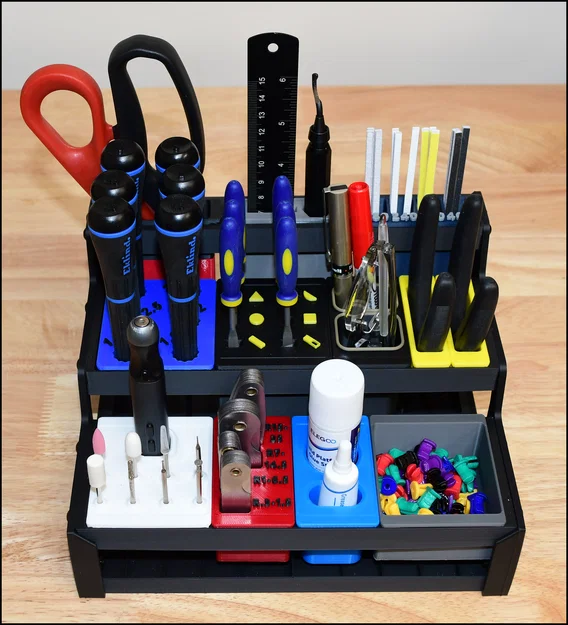 Các Khay Gài Tùy Chỉnh Cho Hệ Thống Kệ Lưu Trữ In 3D - Image 1