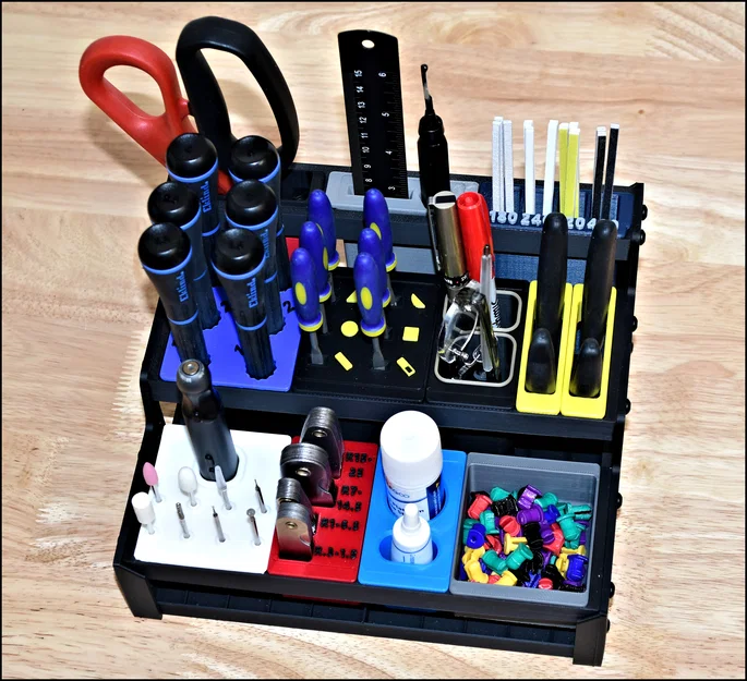 Các Khay Gài Tùy Chỉnh Cho Hệ Thống Kệ Lưu Trữ In 3D - Image 14