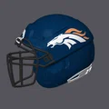 Mũ Bảo Hiểm Bóng Bầu Dục Denver Broncos - Kiểu F7 - Thumbnail 2