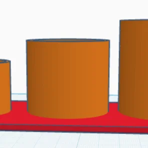 Bộ ống đựng bút, dụng cụ đa năng in 3D thông minh